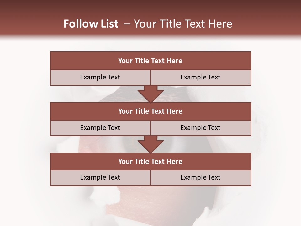 Examining Hole Danger PowerPoint Template