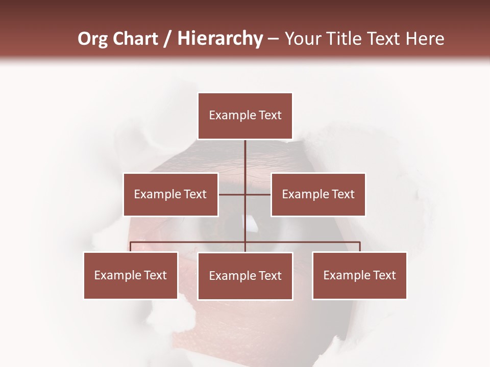 Examining Hole Danger PowerPoint Template