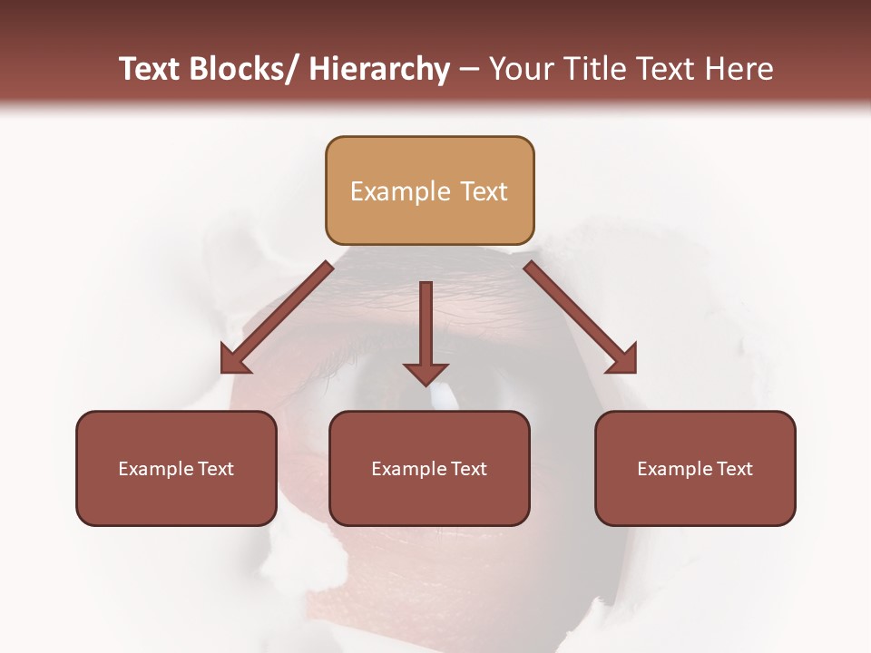 Examining Hole Danger PowerPoint Template