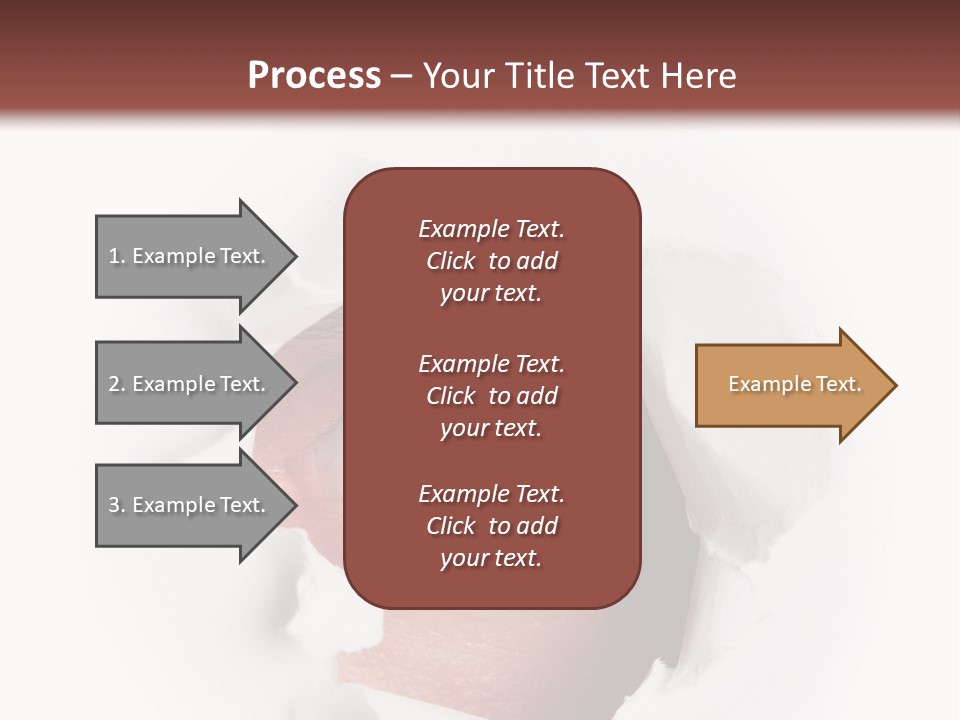 Examining Hole Danger PowerPoint Template