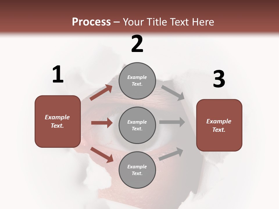 Examining Hole Danger PowerPoint Template