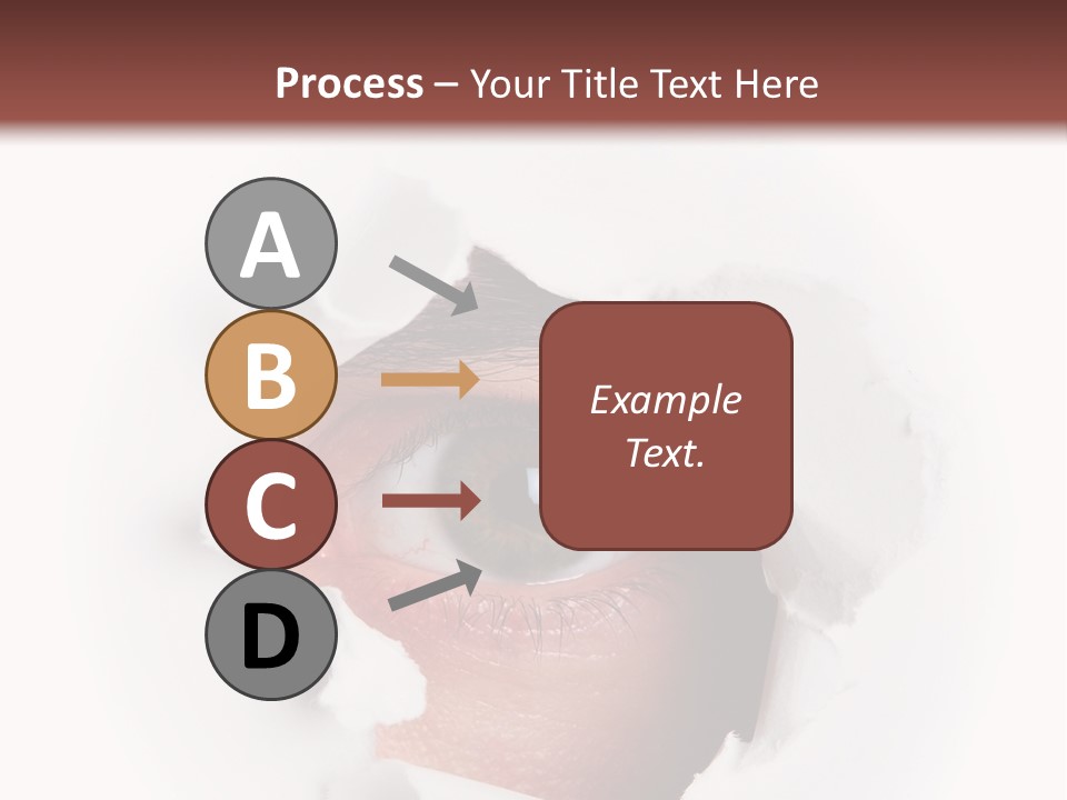 Examining Hole Danger PowerPoint Template