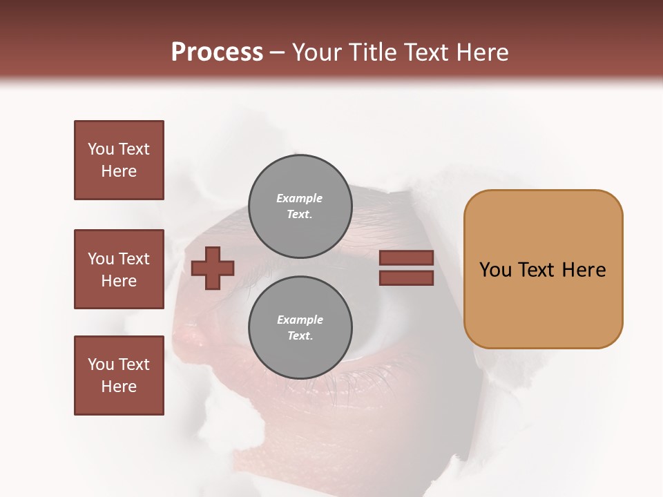 Examining Hole Danger PowerPoint Template