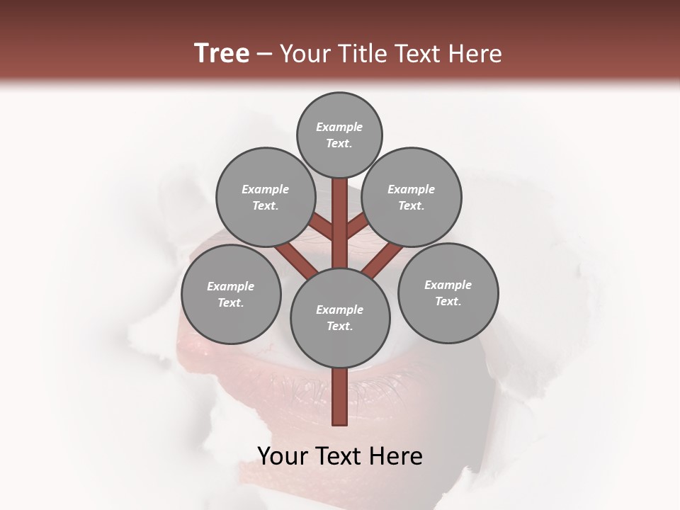 Examining Hole Danger PowerPoint Template