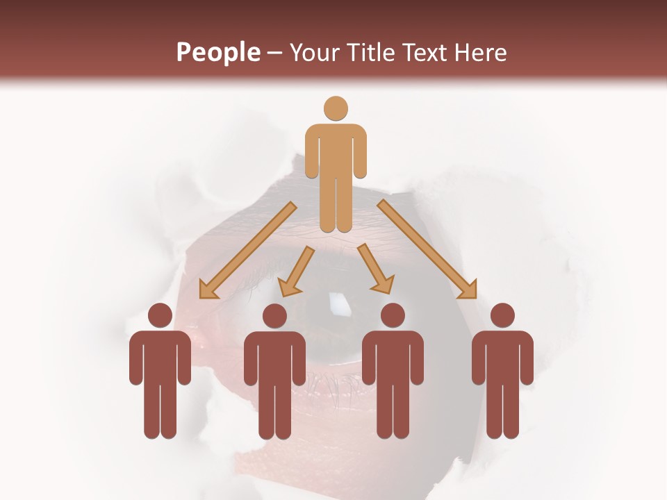 Examining Hole Danger PowerPoint Template