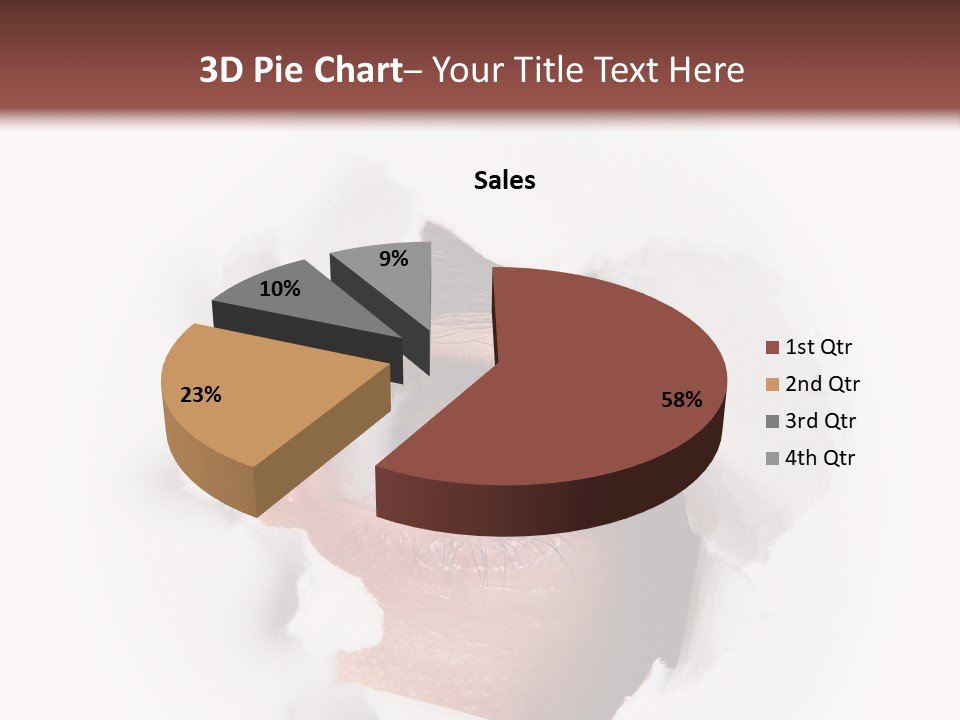 Examining Hole Danger PowerPoint Template