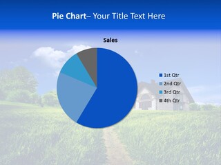 Big Cloud Garden PowerPoint Template