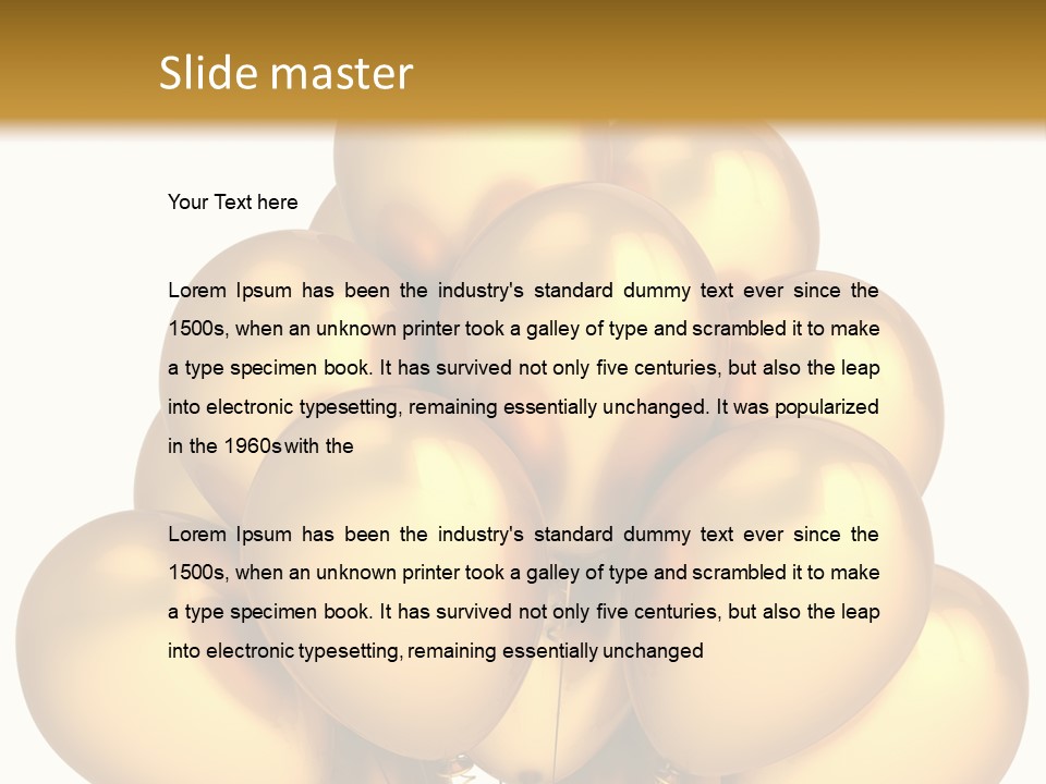 Together Year Happy Birthday PowerPoint Template