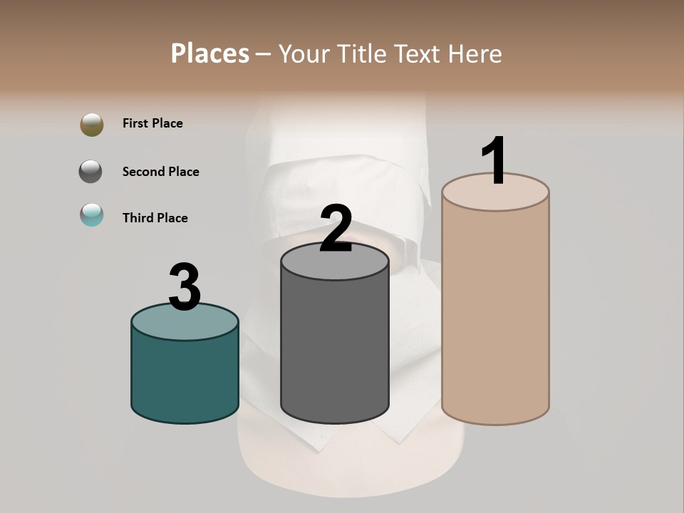 Female Around Face PowerPoint Template