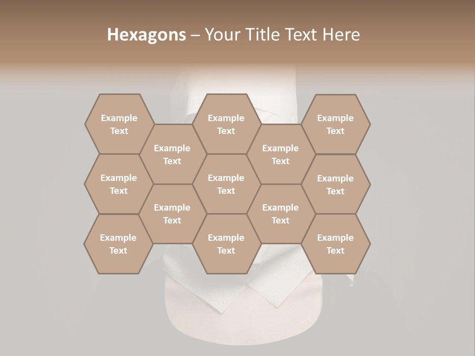 Female Around Face PowerPoint Template