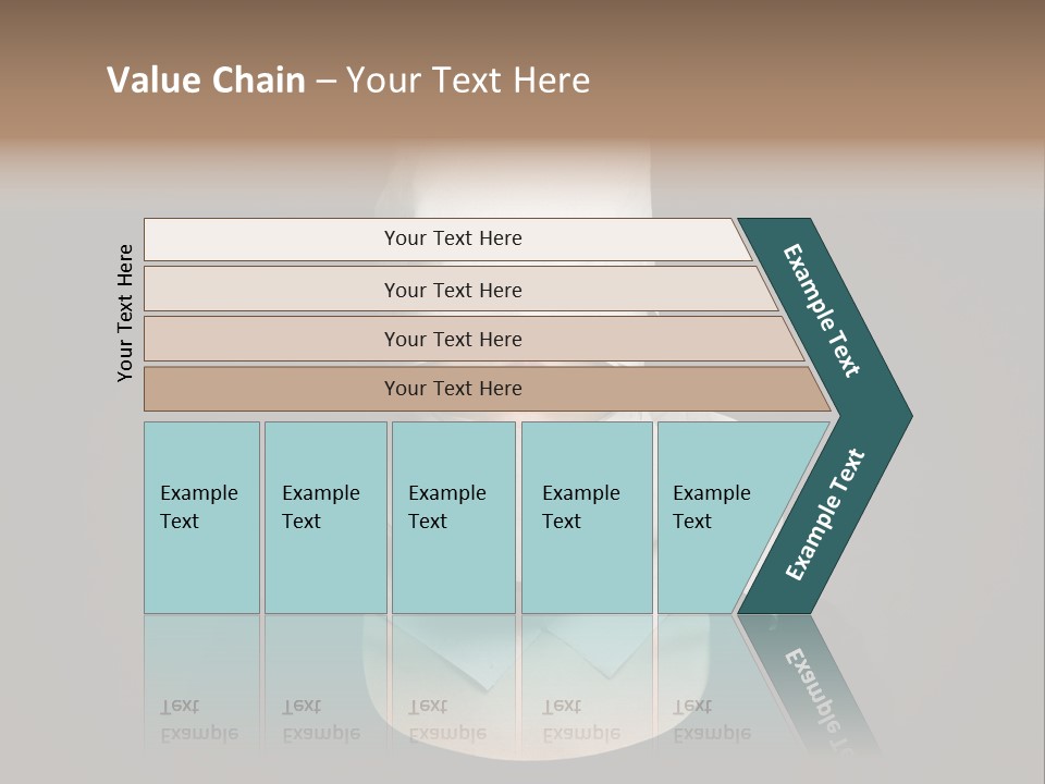 Female Around Face PowerPoint Template