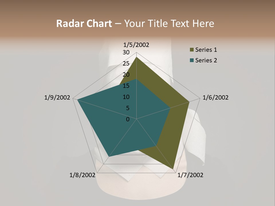 Female Around Face PowerPoint Template