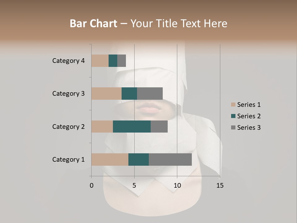 Female Around Face PowerPoint Template