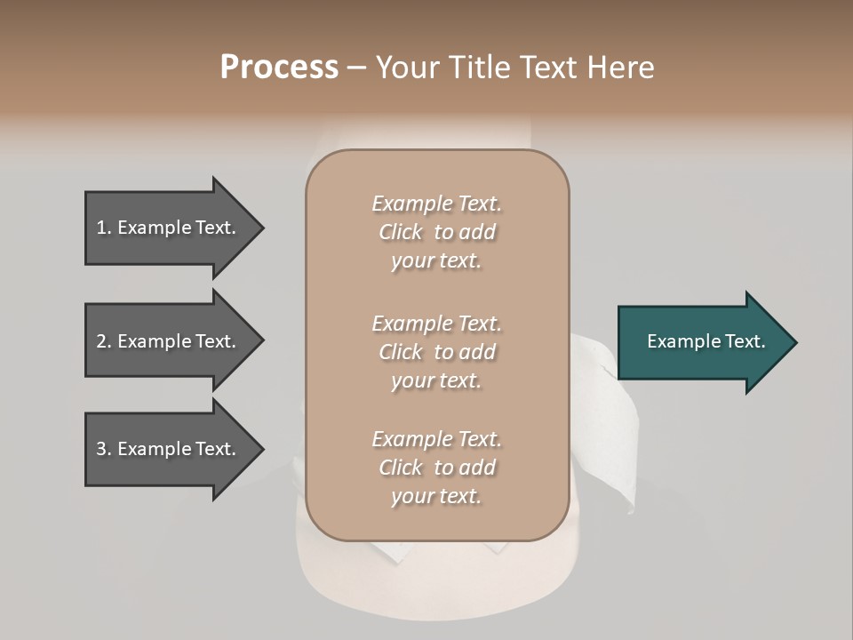 Female Around Face PowerPoint Template