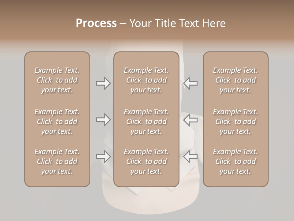 Female Around Face PowerPoint Template