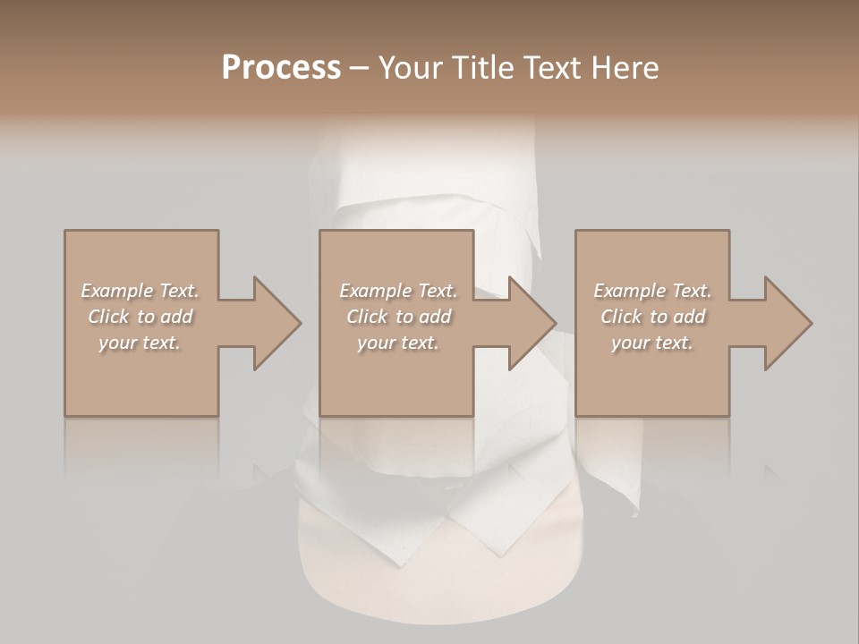 Female Around Face PowerPoint Template