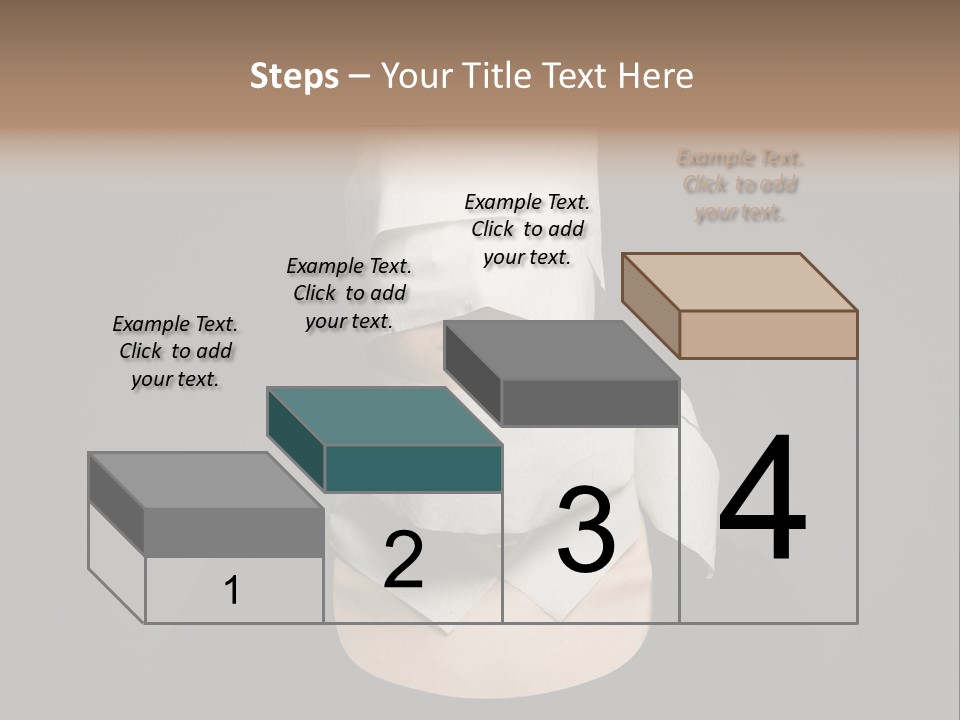 Female Around Face PowerPoint Template