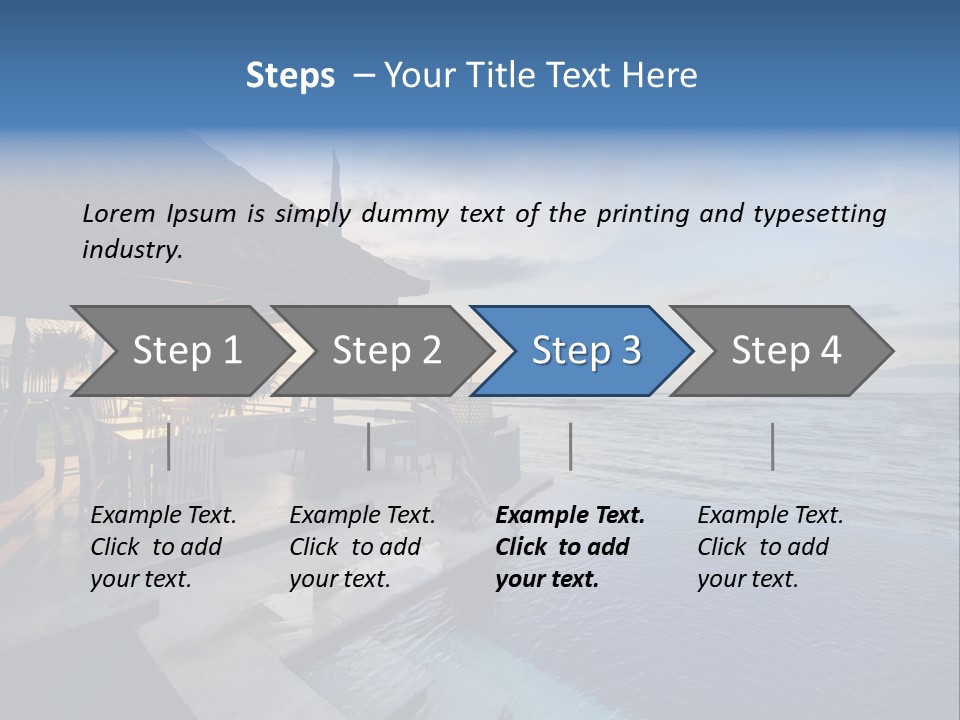 Asia Tropical Coastline PowerPoint Template