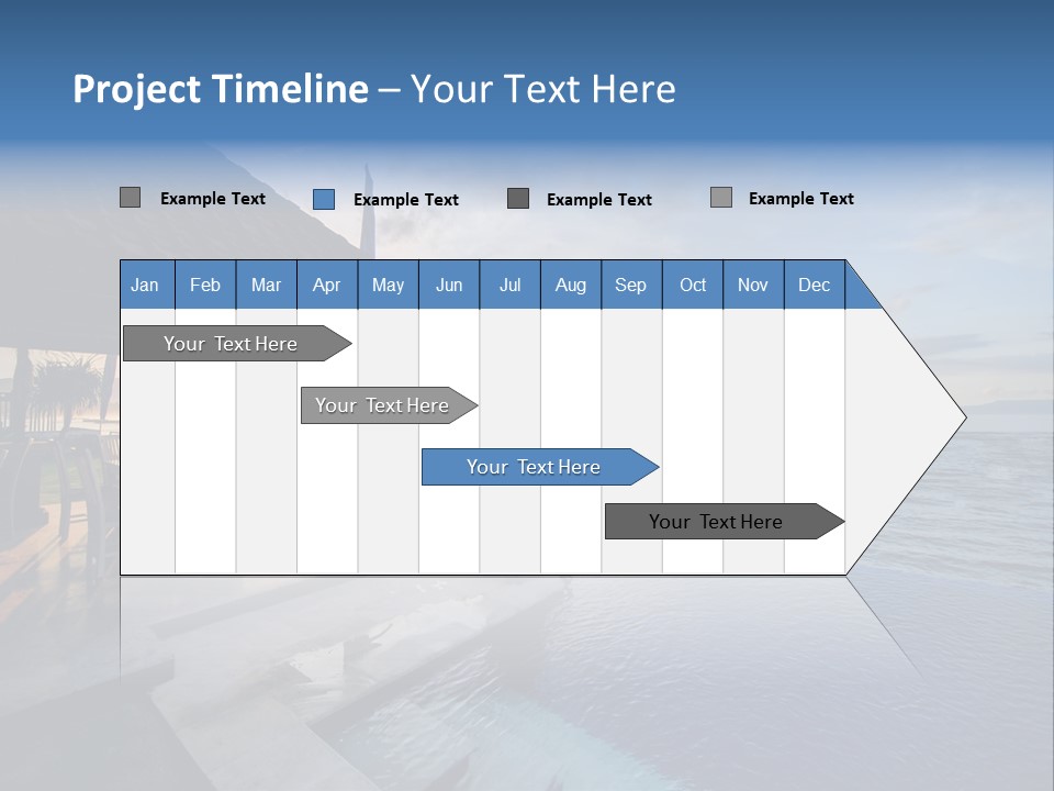 Asia Tropical Coastline PowerPoint Template