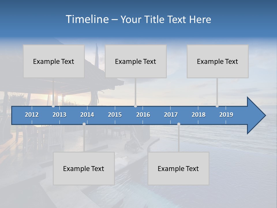 Asia Tropical Coastline PowerPoint Template