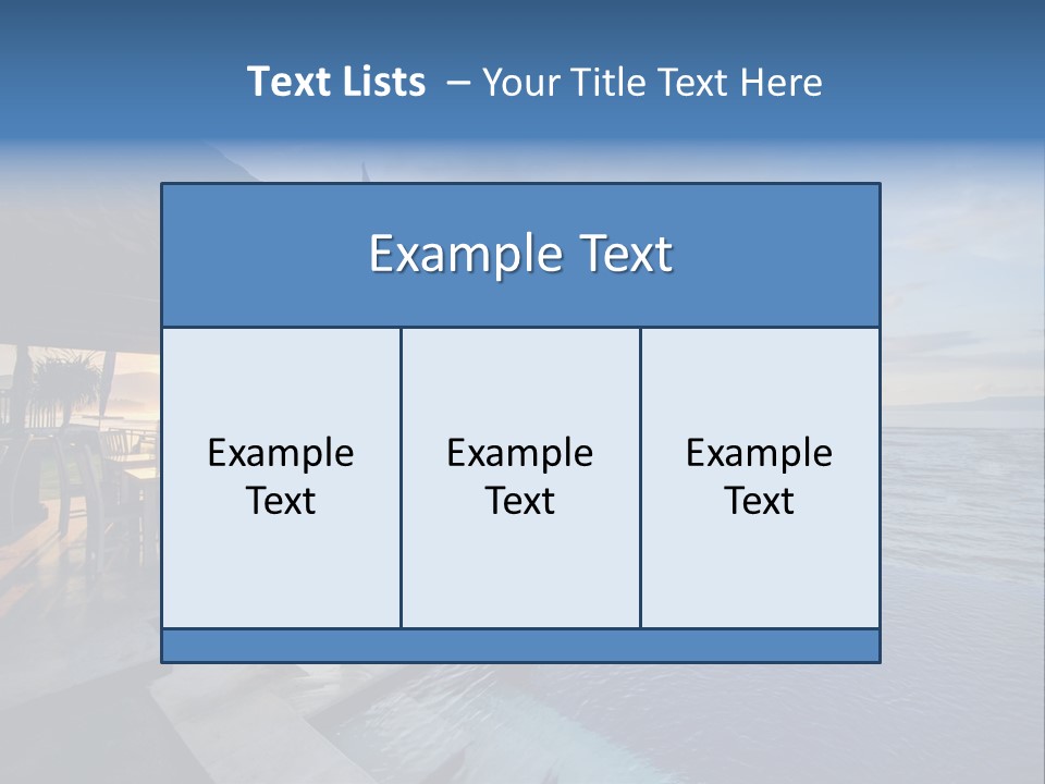 Asia Tropical Coastline PowerPoint Template