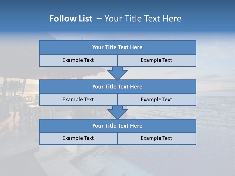 Asia Tropical Coastline PowerPoint Template