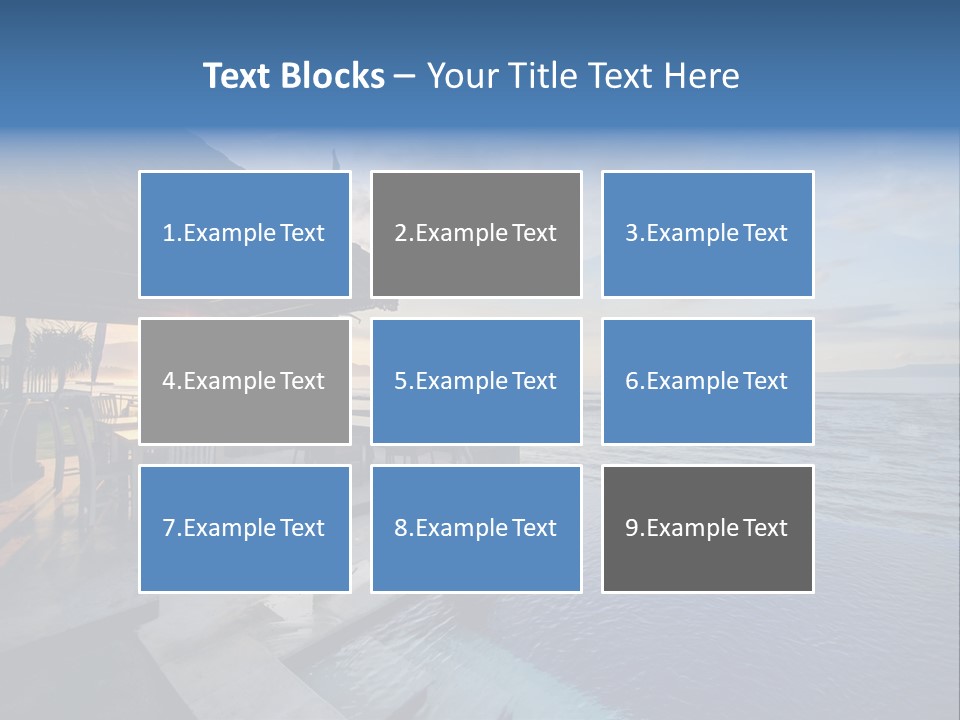 Asia Tropical Coastline PowerPoint Template