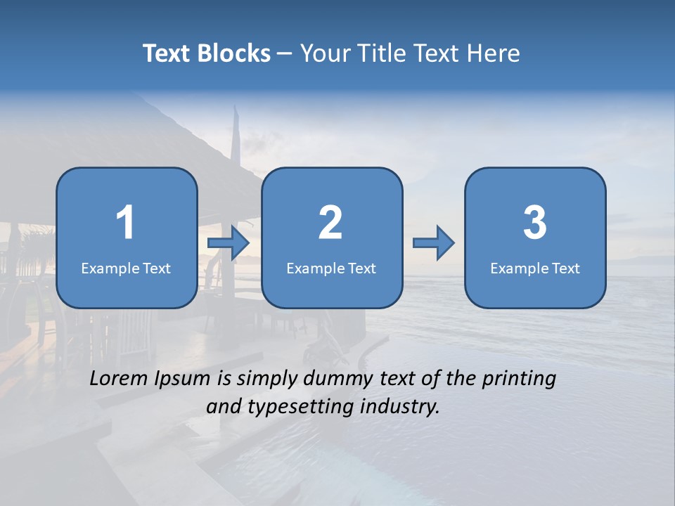 Asia Tropical Coastline PowerPoint Template