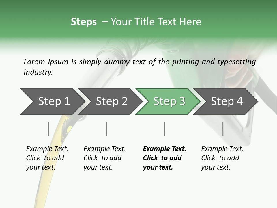 Service Petrol Travel PowerPoint Template