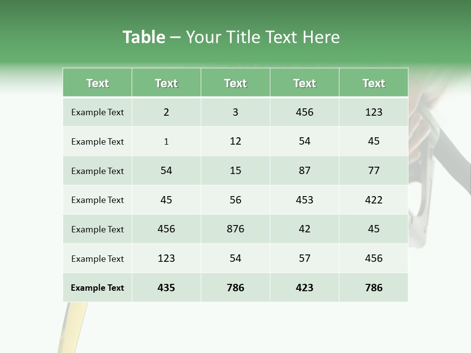 Service Petrol Travel PowerPoint Template