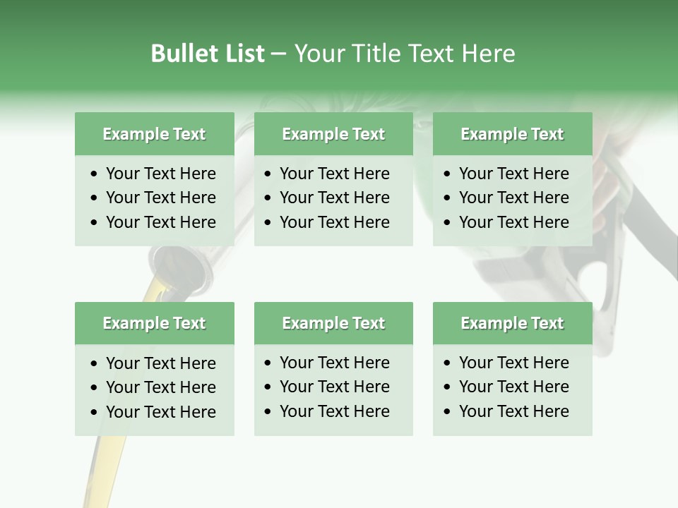 Service Petrol Travel PowerPoint Template