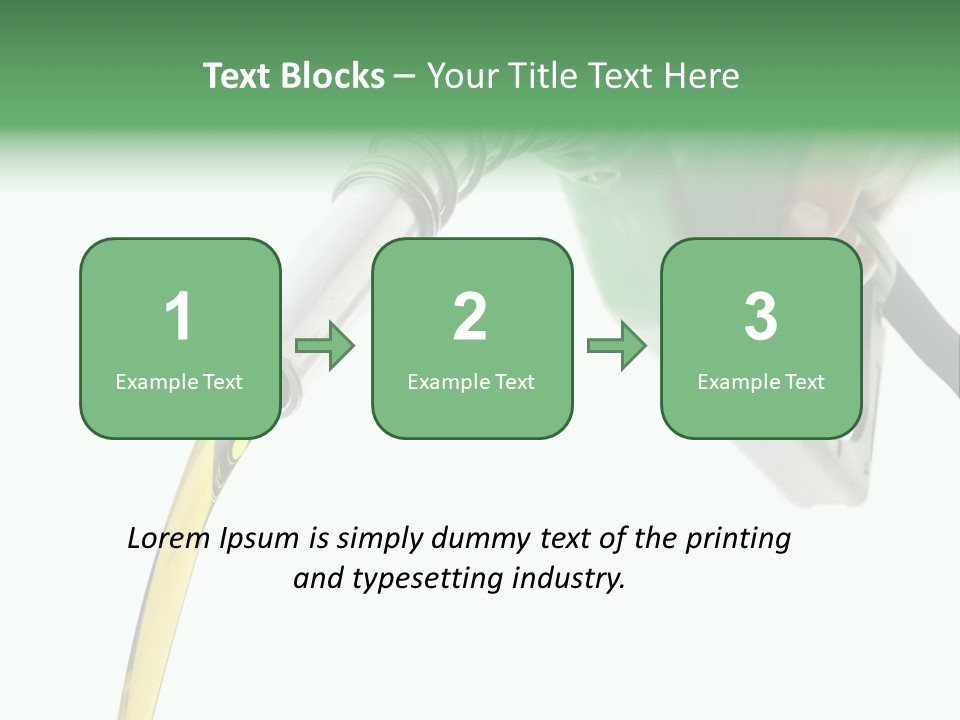 Service Petrol Travel PowerPoint Template