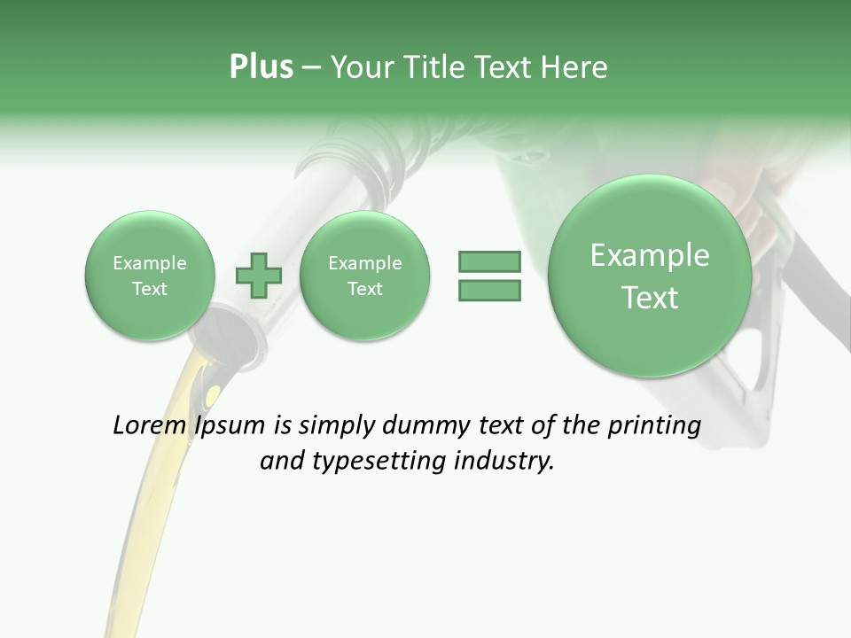 Service Petrol Travel PowerPoint Template