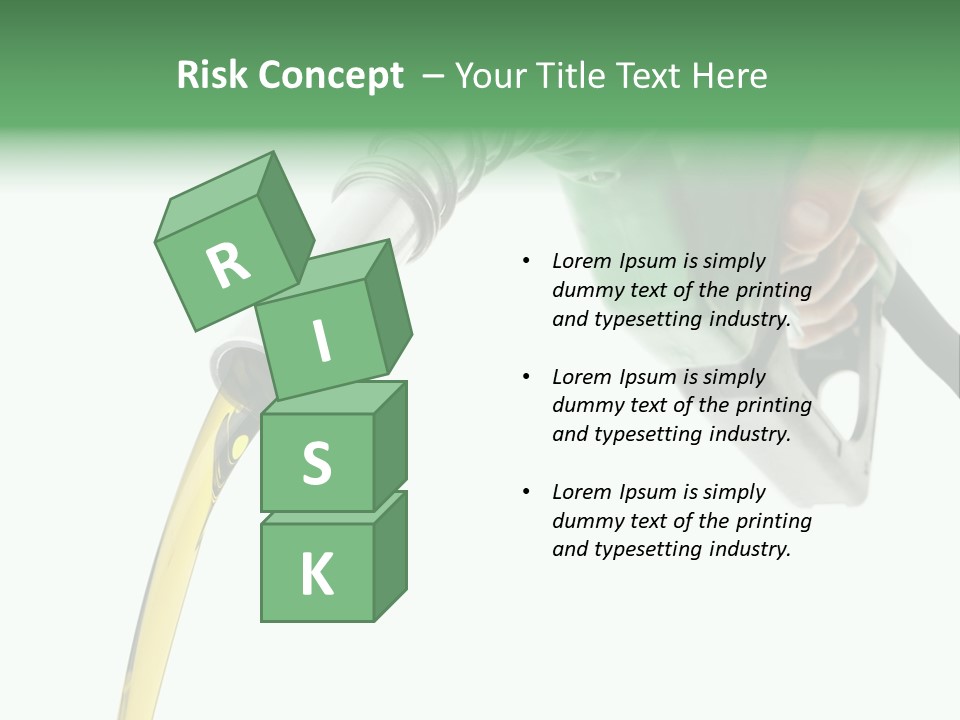 Service Petrol Travel PowerPoint Template
