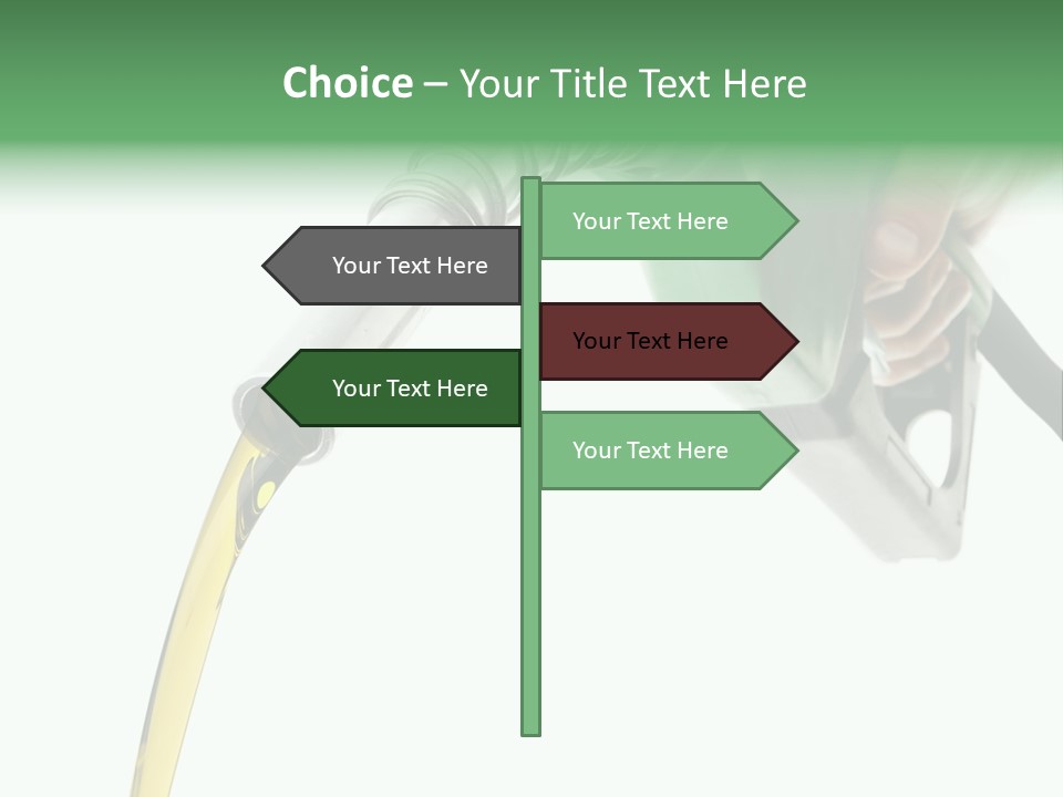 Service Petrol Travel PowerPoint Template