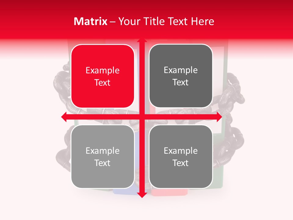 Folder Metal Storage PowerPoint Template