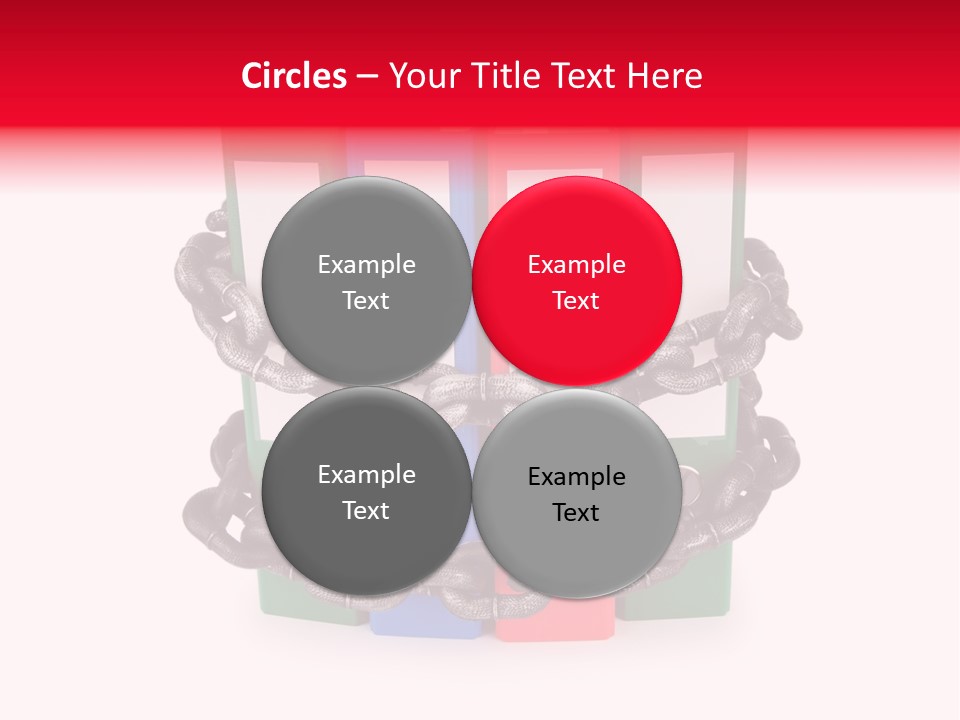 Folder Metal Storage PowerPoint Template