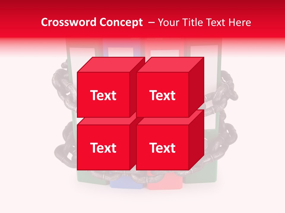 Folder Metal Storage PowerPoint Template