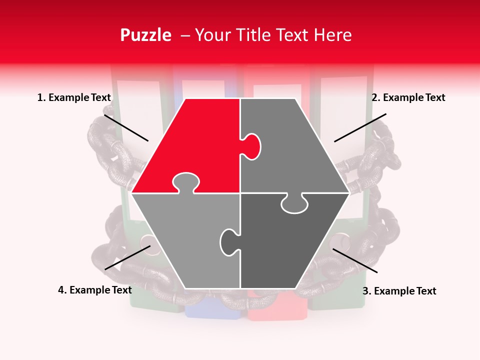 Folder Metal Storage PowerPoint Template