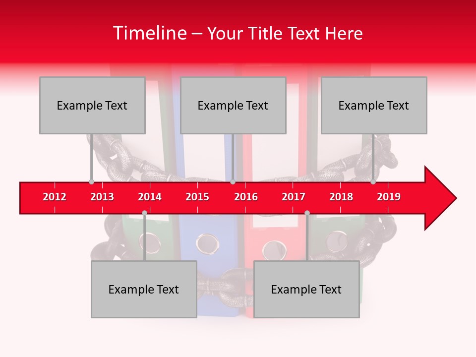 Folder Metal Storage PowerPoint Template