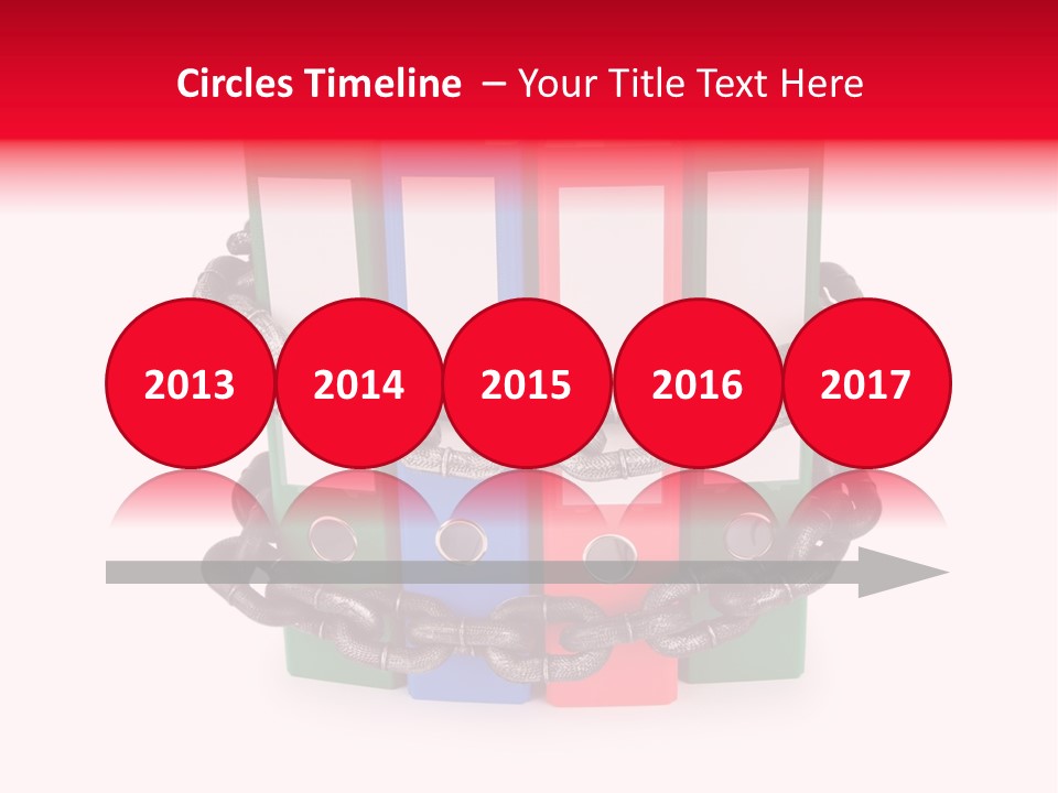 Folder Metal Storage PowerPoint Template