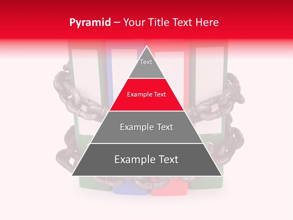 Folder Metal Storage PowerPoint Template
