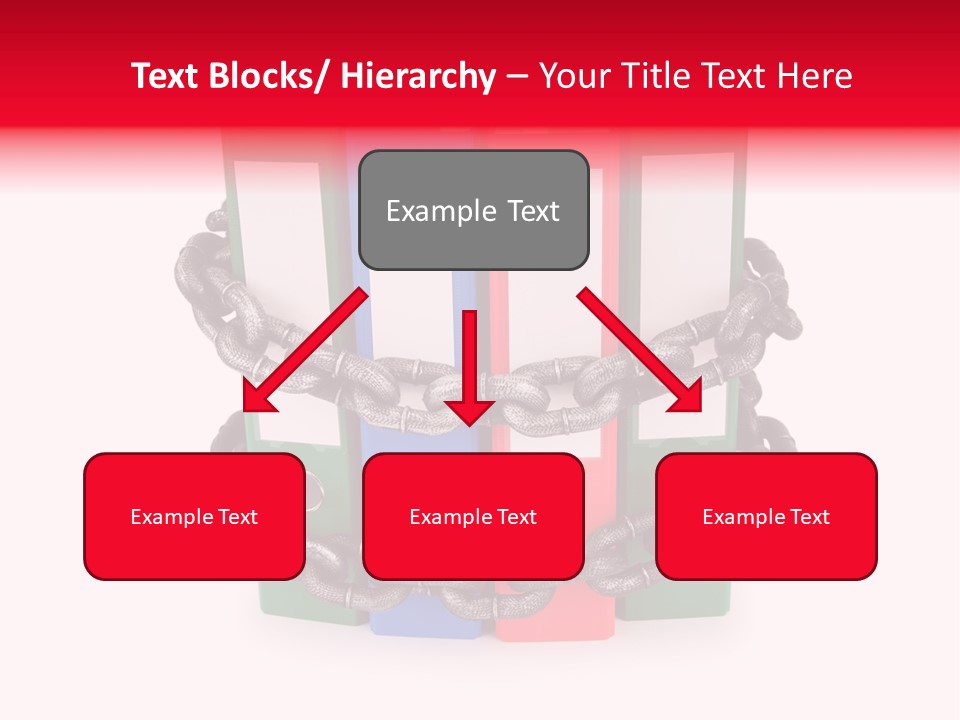Folder Metal Storage PowerPoint Template