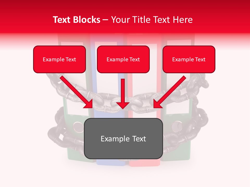 Folder Metal Storage PowerPoint Template