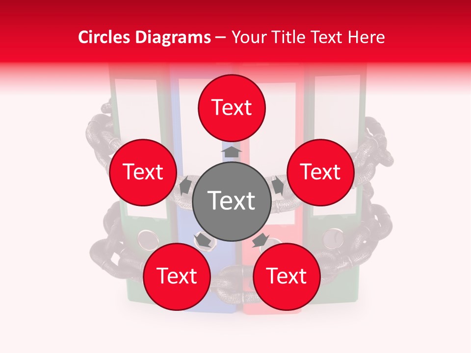 Folder Metal Storage PowerPoint Template