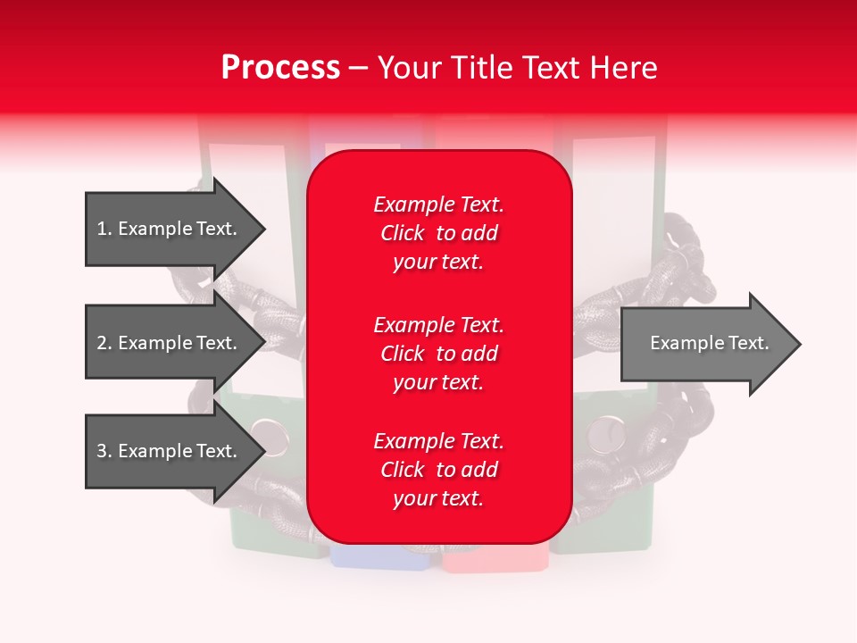 Folder Metal Storage PowerPoint Template