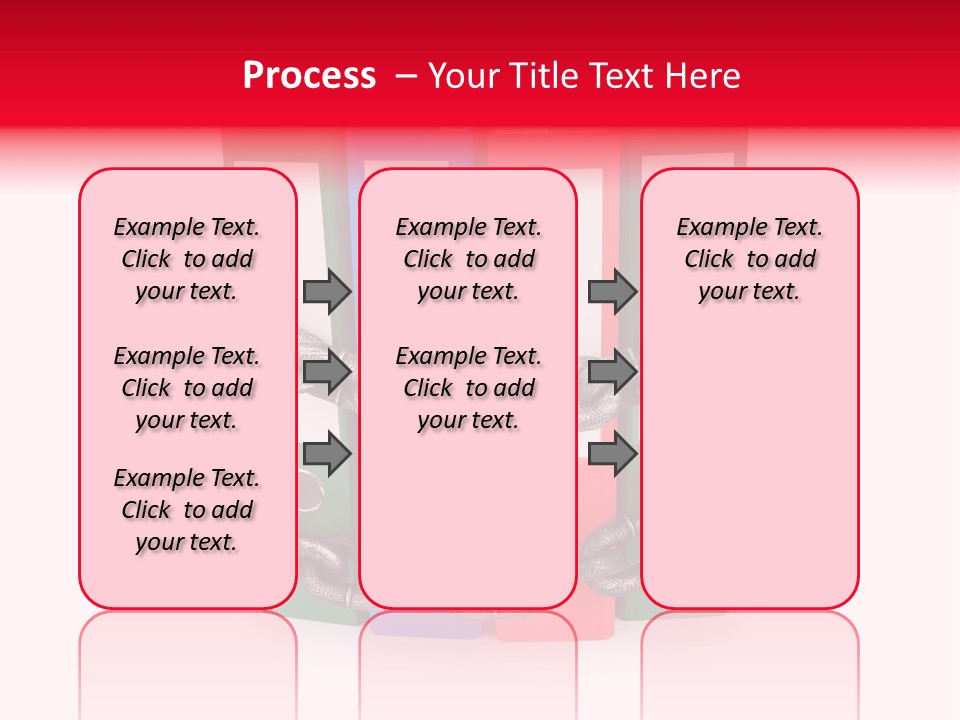 Folder Metal Storage PowerPoint Template