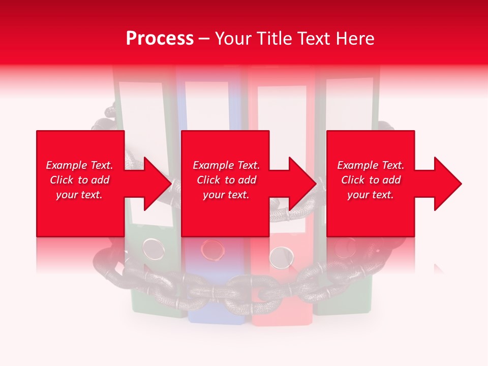 Folder Metal Storage PowerPoint Template