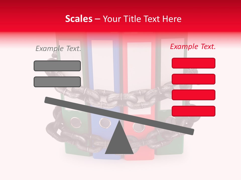 Folder Metal Storage PowerPoint Template