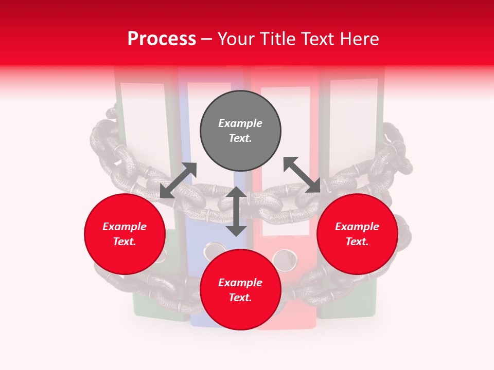 Folder Metal Storage PowerPoint Template